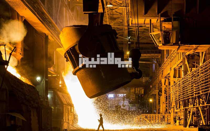 روند صعودی تولید فولاد در فروردین ماه امسال